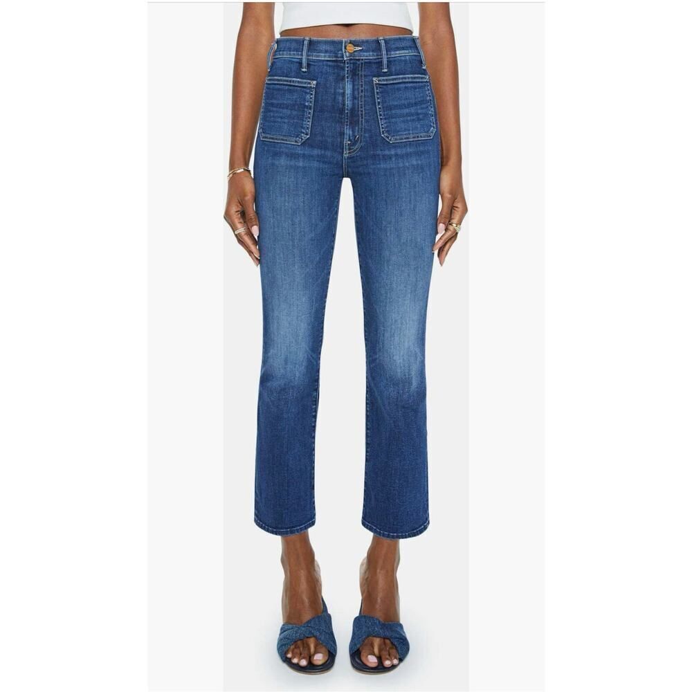 Brand New The Hustler Patch Pocket Ankle Bootcut Jeans team up 26”